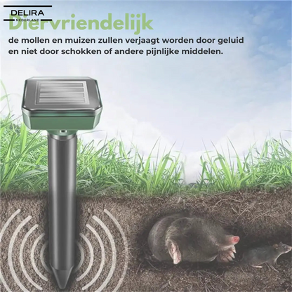 MoleAway™ – Verjaag mollen voorgoed, zonder gif of gedoe