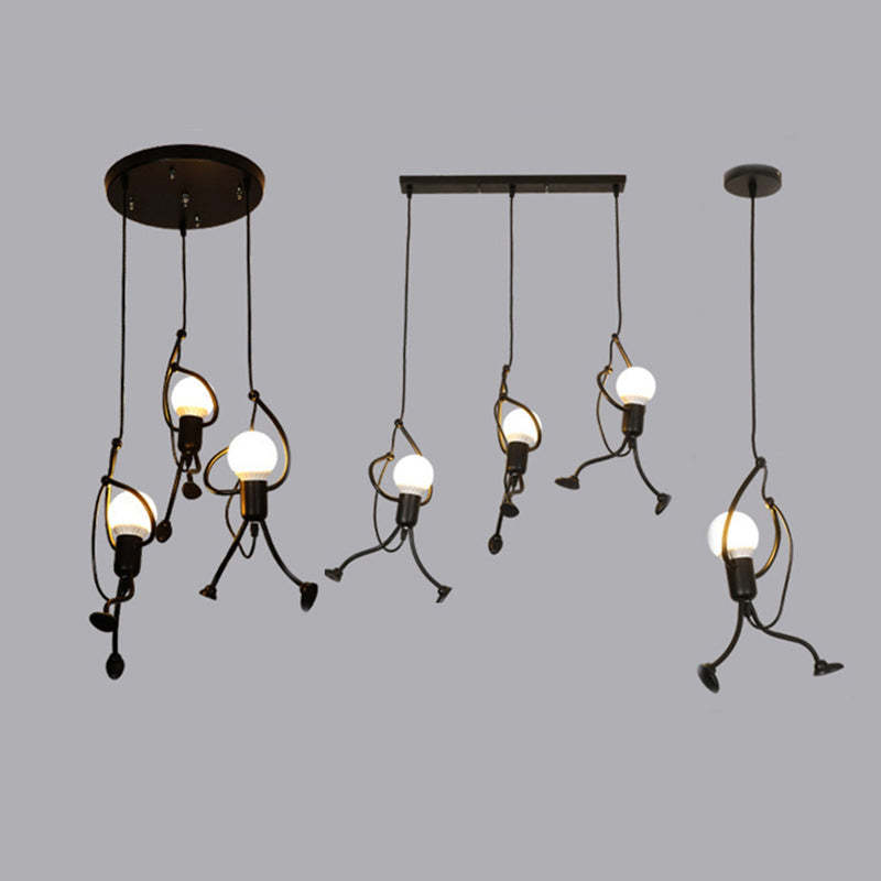 Delira Hanglamp Speels IJzeren Ontwerp