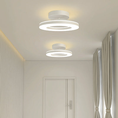 Delira Plafondlamp Goud IJzer LED Modern