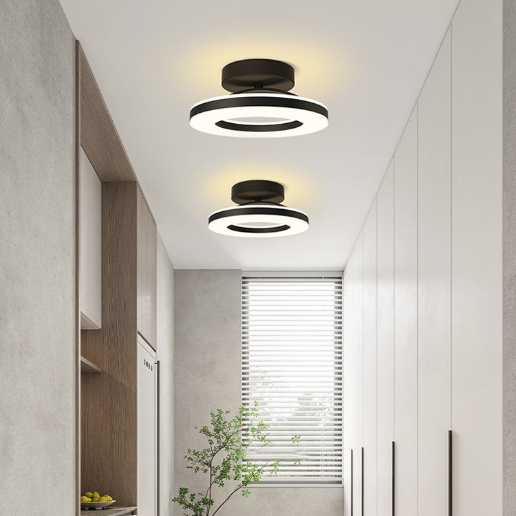 Delira Plafondlamp Goud IJzer LED Modern
