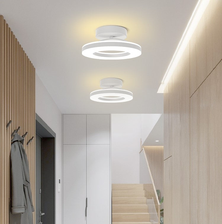 Delira Plafondlamp Goud IJzer LED Modern