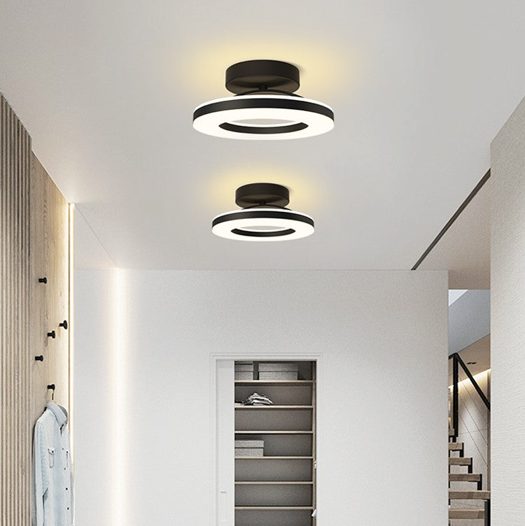 Delira Plafondlamp Goud IJzer LED Modern