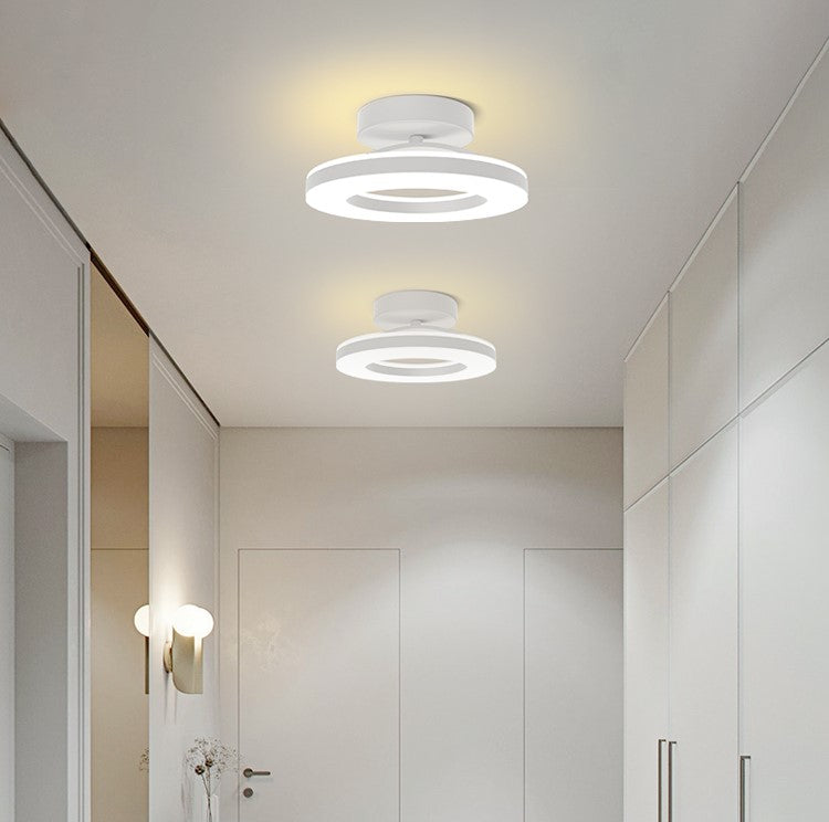 Delira Plafondlamp Goud IJzer LED Modern