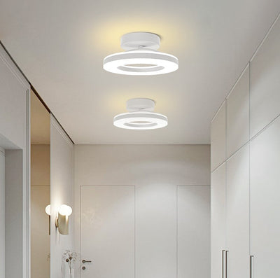 Delira Plafondlamp Goud IJzer LED Modern