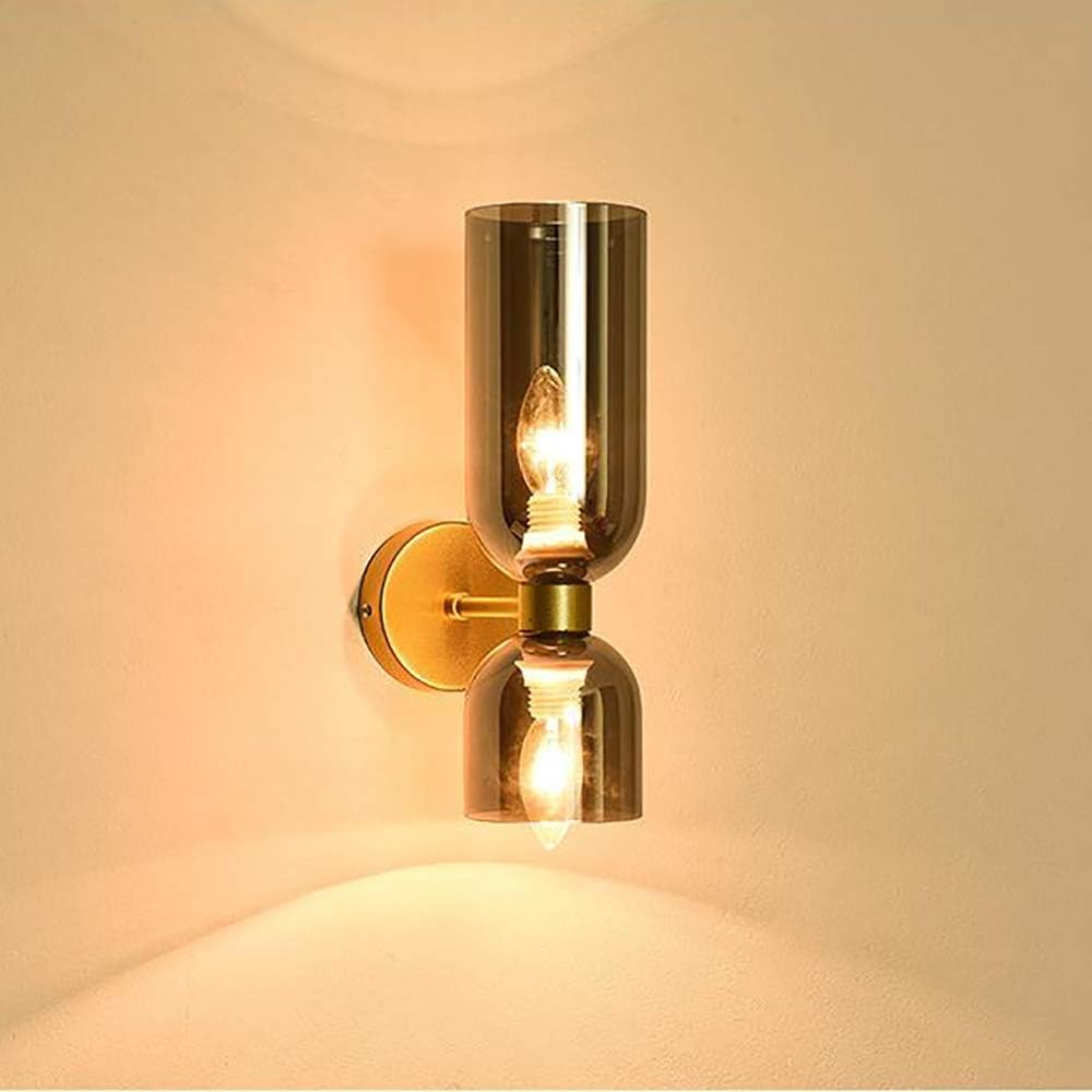 Delira Wandlamp Dubbele Glaslamp Design
