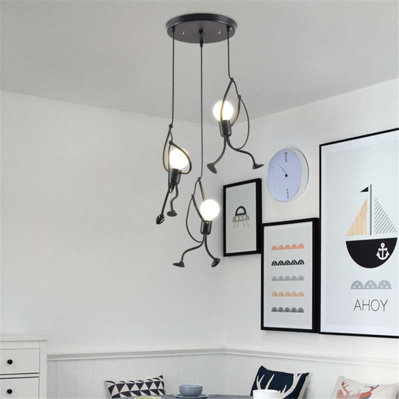 Delira Hanglamp Speels IJzeren Ontwerp