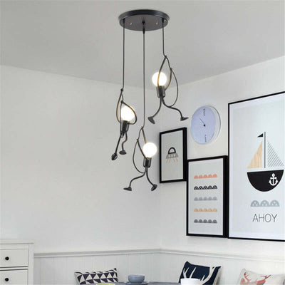 Delira Hanglamp Speels IJzeren Ontwerp