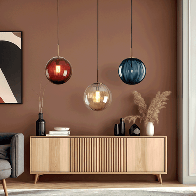 Delira Hanglamp Met Glazen Bel