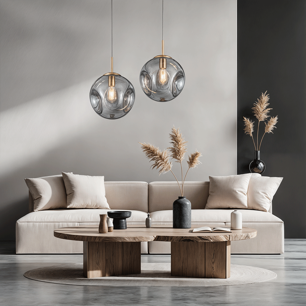 Delira Hanglamp Glazen Lijnvorm