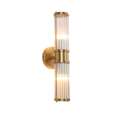 Delira Wandlamp Goud Kristallen Cilinder