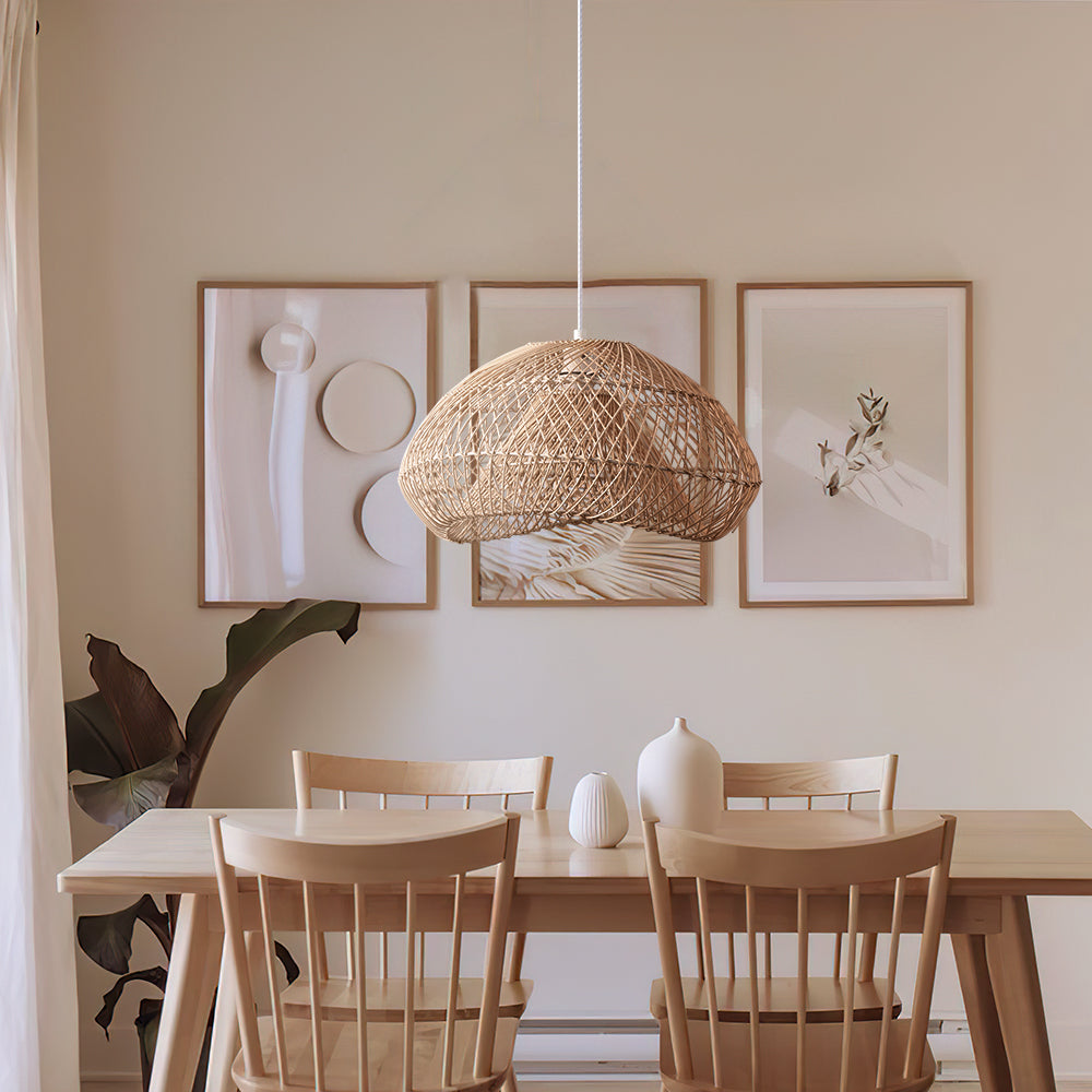Delira Hanglamp Rotan Wave Design