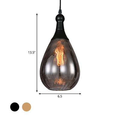 Delira Hanglamp Glas Druppelvorm