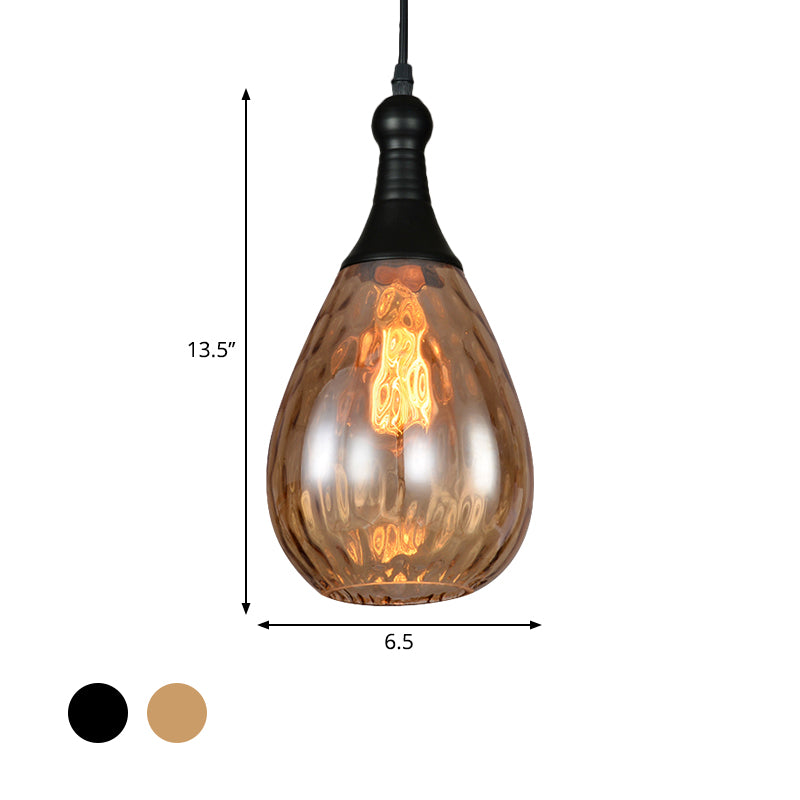 Delira Hanglamp Glas Druppelvorm