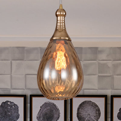Delira Hanglamp Glas Druppelvorm