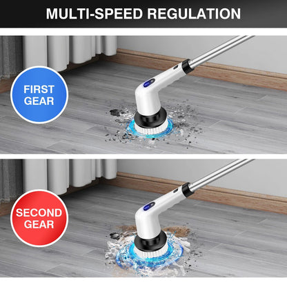 SpinScrub Pro™ – De #1 Elektrische Schrobber voor Moeiteloos Schoonmaken!