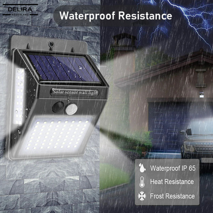 LumaShield™ – Slimme solar wandlamp voor veiligheid en gemak, waar je ook bent