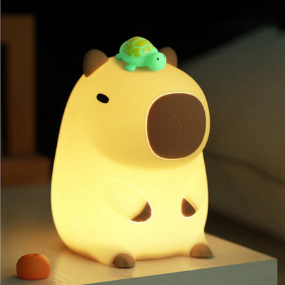 CuddleLights™ Capybara - Het Schattigste Nachtlampje voor Betoverende Slaap