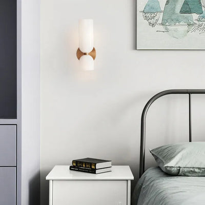Delira Wandlamp Dubbele Glaslamp Design