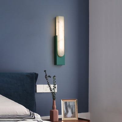 Delira Wandlamp Albast Wit