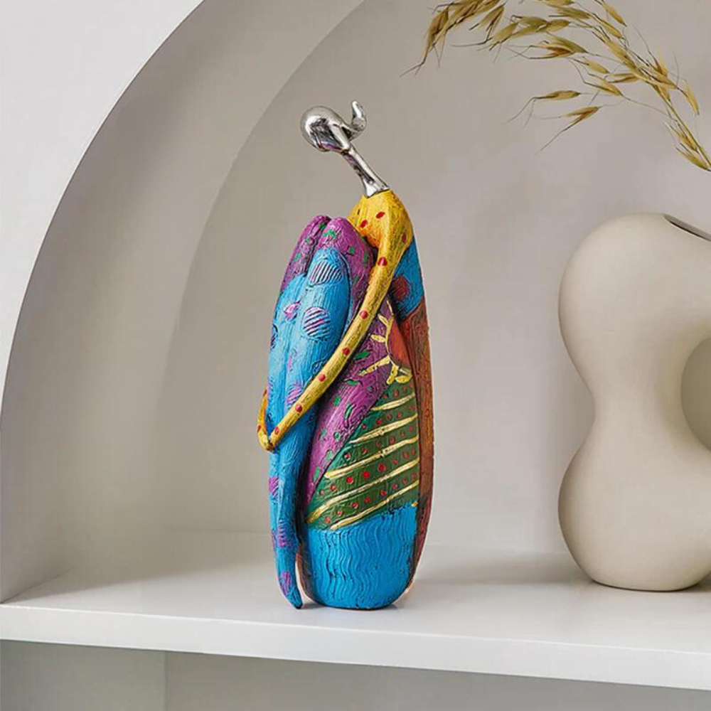 Delira Sculptuur Kleurrijke Abstracte Vorm
