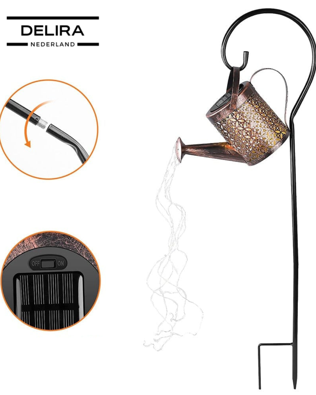 GardenGlow™ – Gieter LED-lamp