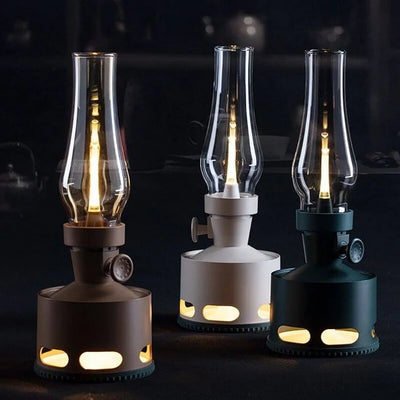 Delira Tafellamp Vintage LED Lantaarn Oplaadbaar