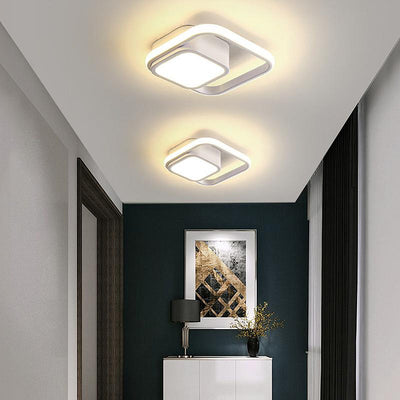 Delira Plafondlamp Minimalistisch Dubbele Ring