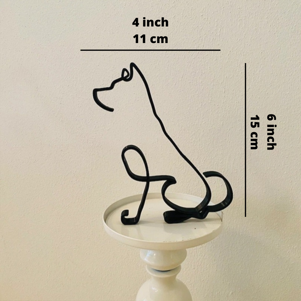 Delira Decoratief Dierenbeeld Hond of Kat