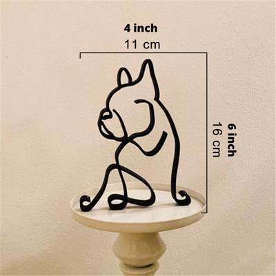Delira Decoratief Dierenbeeld Hond of Kat
