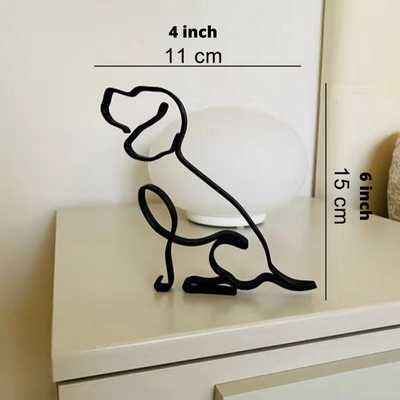 Delira Decoratief Dierenbeeld Hond of Kat