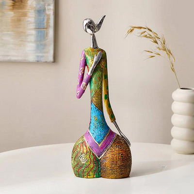 Delira Sculptuur Kleurrijke Abstracte Vorm