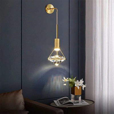 Delira Wandlamp Kristal Elegant
