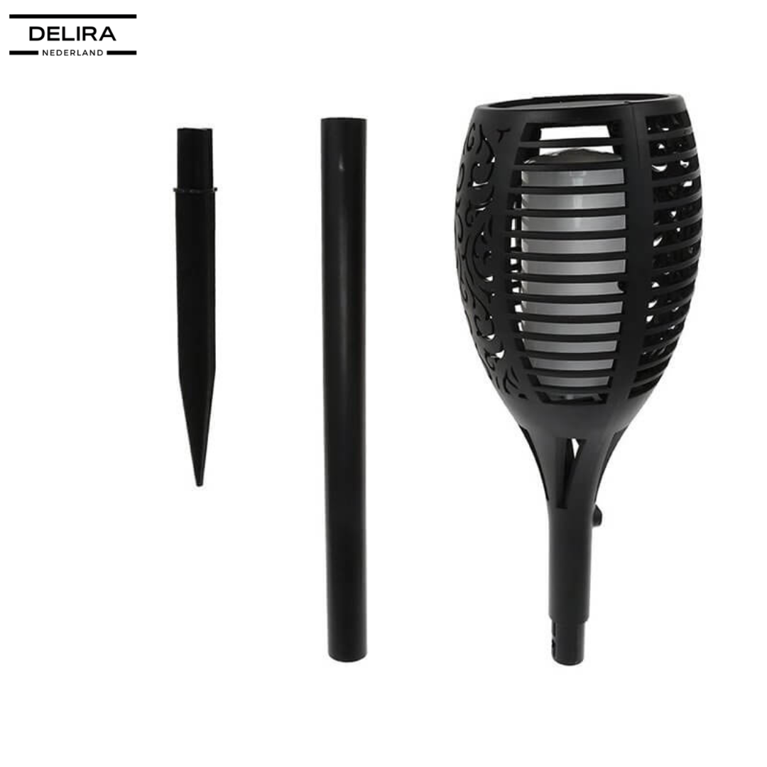 GlowTorch™ – Sfeervolle solar fakkelverlichting