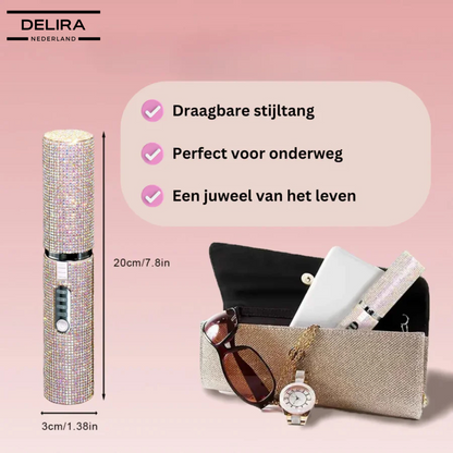 ShinyPro™ – Draadloze mini-stijltang voor moeiteloos steil & glanzend haar, altijd en overal
