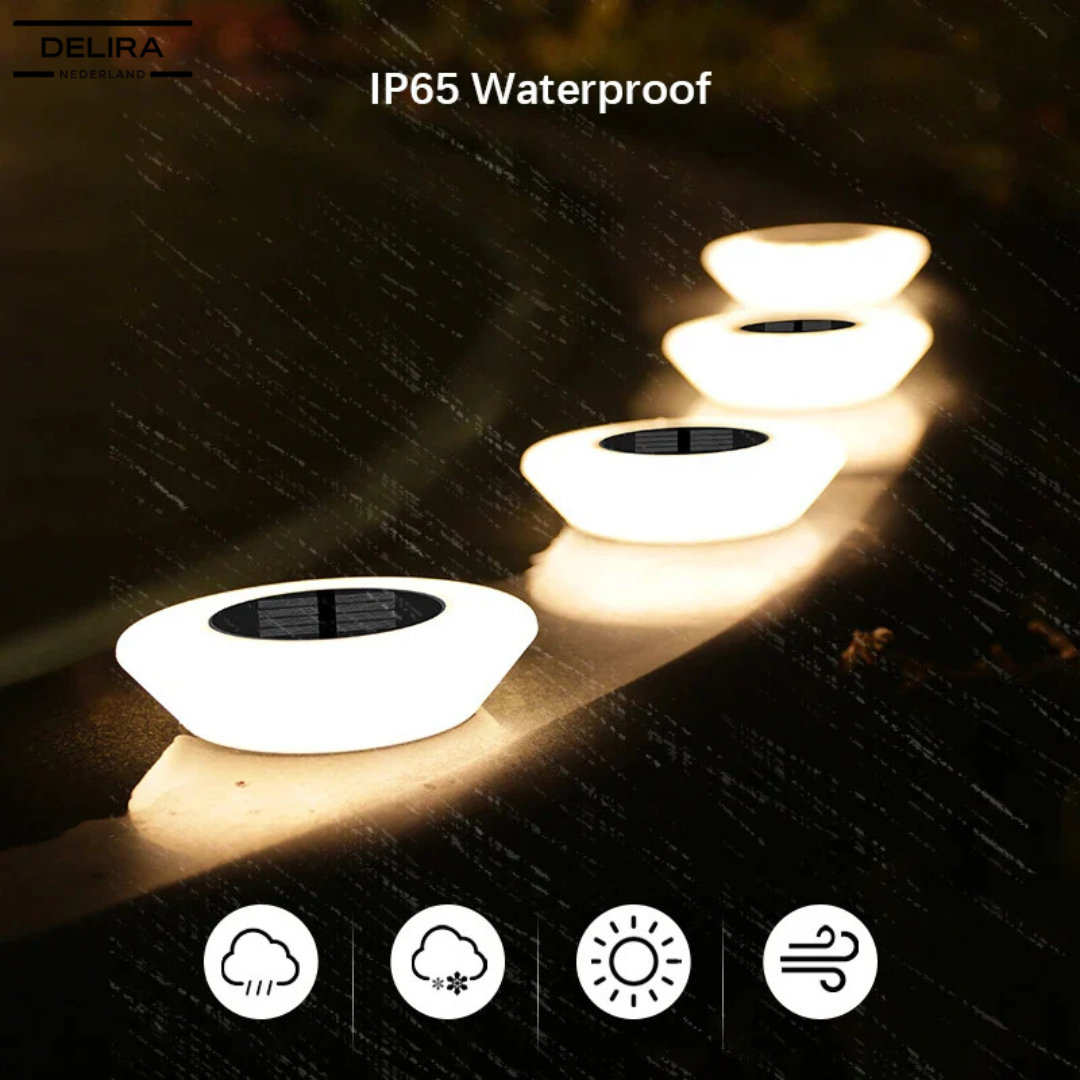 LumaLite™ – Automatische solar tuinlamp voor sfeervol licht zonder stroom