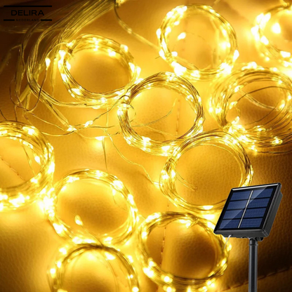 Lichtgordijn SolarGlow™ – Sfeervolle buitenverlichting zonder stroomgedoe