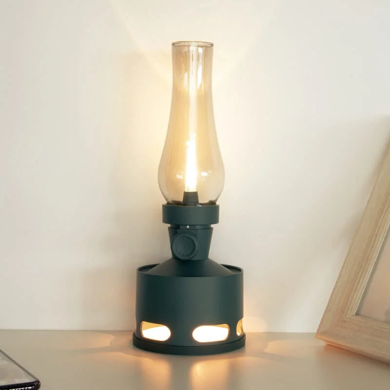 Delira Tafellamp Vintage LED Lantaarn Oplaadbaar