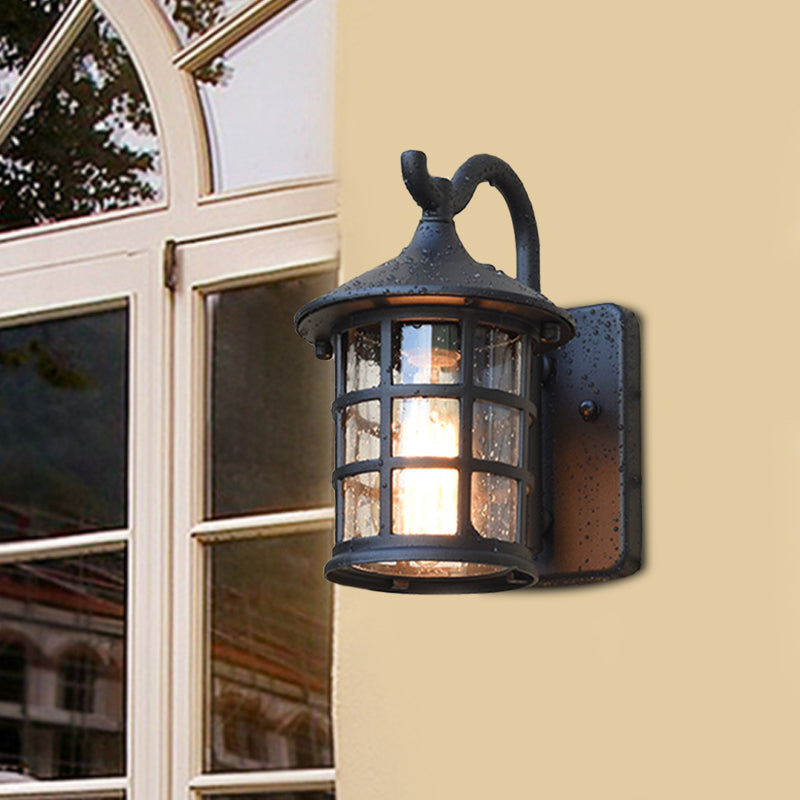 Delira Buitenlamp Lantaarn Glas Landelijk