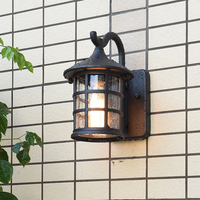 Delira Buitenlamp Lantaarn Glas Landelijk