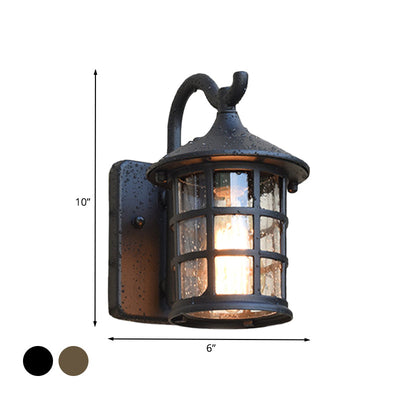 Delira Buitenlamp Lantaarn Glas Landelijk