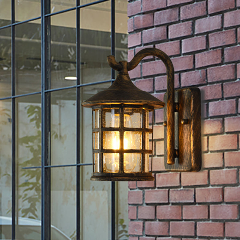Delira Buitenlamp Lantaarn Glas Landelijk