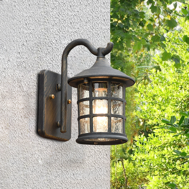 Delira Buitenlamp Lantaarn Glas Landelijk