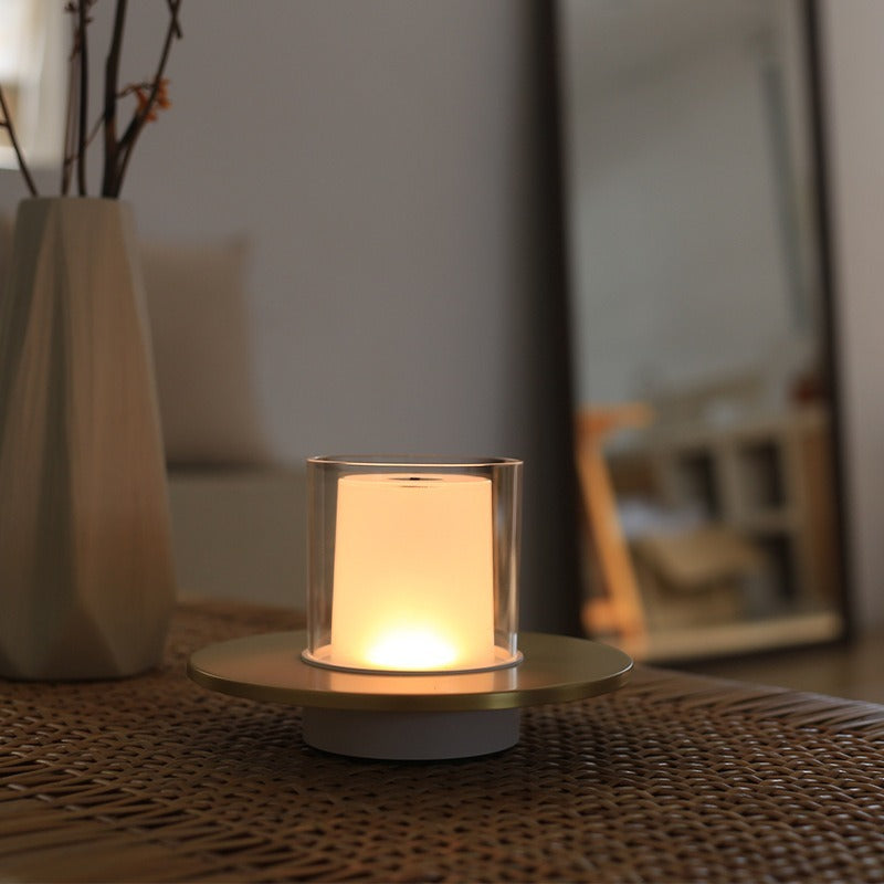 Delira Tafellamp Kaarsvorm Warm Licht Metaal