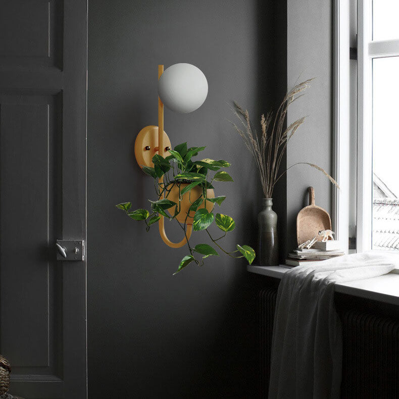 Delira Wandlamp Sphere met Opbergvak