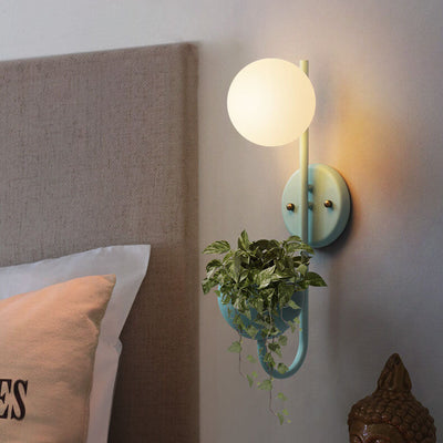 Delira Wandlamp Sphere met Opbergvak