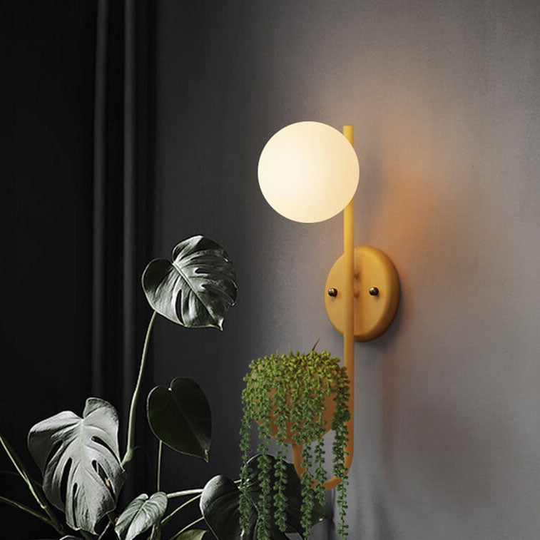 Delira Wandlamp Sphere met Opbergvak