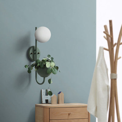 Delira Wandlamp Sphere met Opbergvak