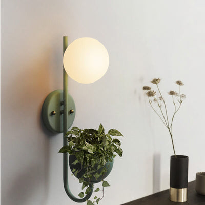 Delira Wandlamp Sphere met Opbergvak