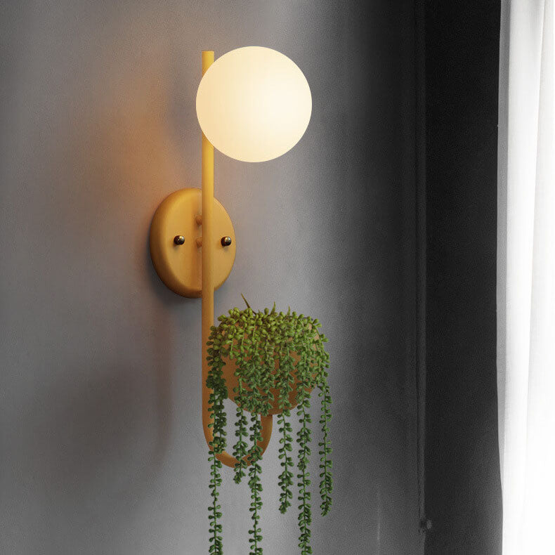 Delira Wandlamp Sphere met Opbergvak
