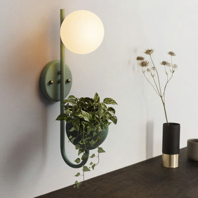 Delira Wandlamp Sphere met Opbergvak